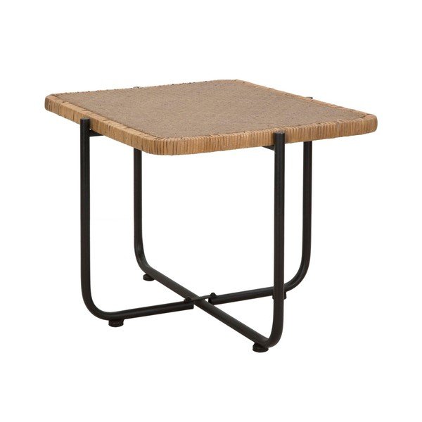 Must rotangist diivanilaud 55x75 cm Cebu - Mauro Ferretti-image-2