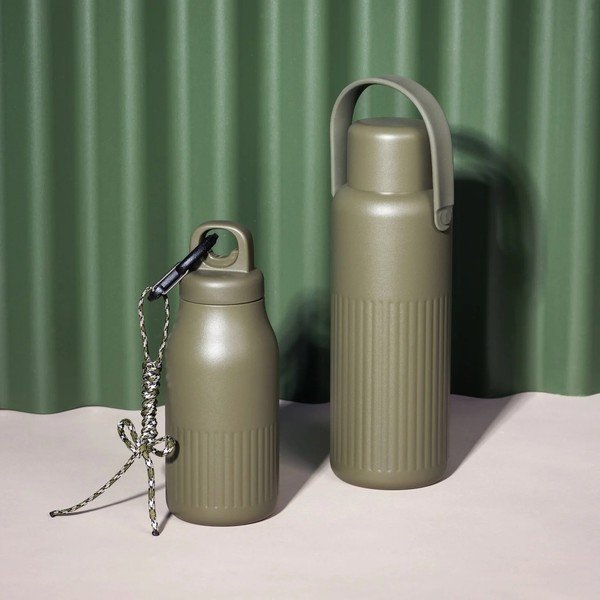 Roheline roostevabast terasest termospudel 500 ml Truls - Sagaform-image-2