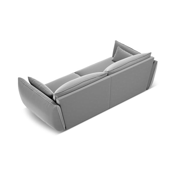 Helehall sametist diivan 208 cm Vanda - Mazzini Sofas-image-3