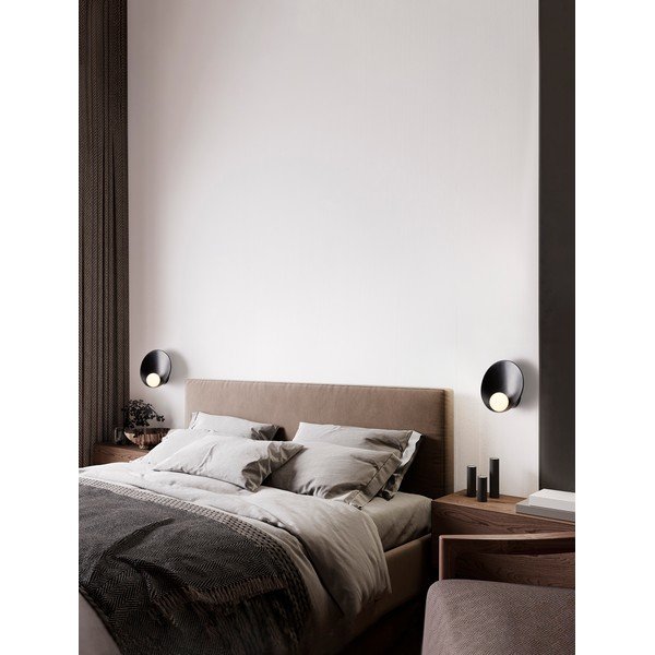 Matt must terasest seinalamp Minim - Nova Luce-image-1