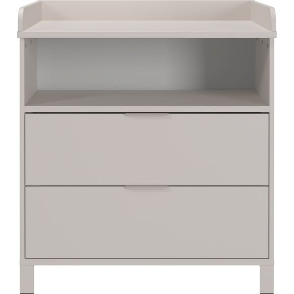 Kreem laste kummut koos mähkimisalusega 89x102x77 cm Alkmaar - Germania