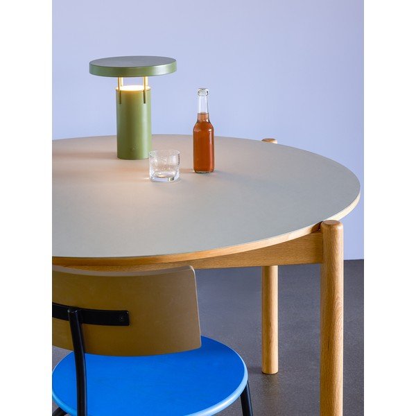 Ümmargune söögilaud ø 115 cm Oblique - Hübsch-image-1