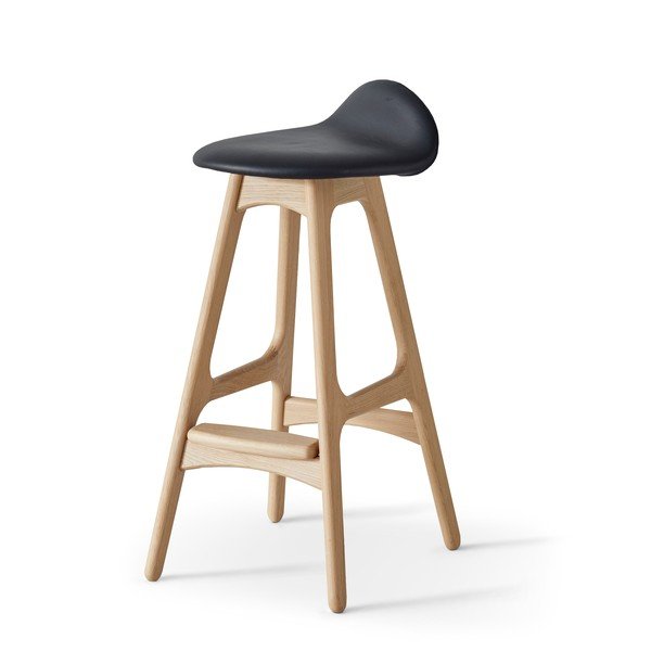 nahast pöörlev baaritooli 79 cm Buck - Hammel Furniture-image-4
