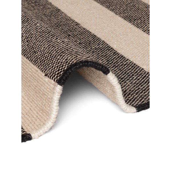 Must/kreemikas käsitsi kootud džuudist jooksja 80x200 cm Playa - Hanse Home-image-3