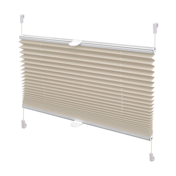 Beež ruloo 72,5x150 cm Plisé Verona - Gardinia-image-1