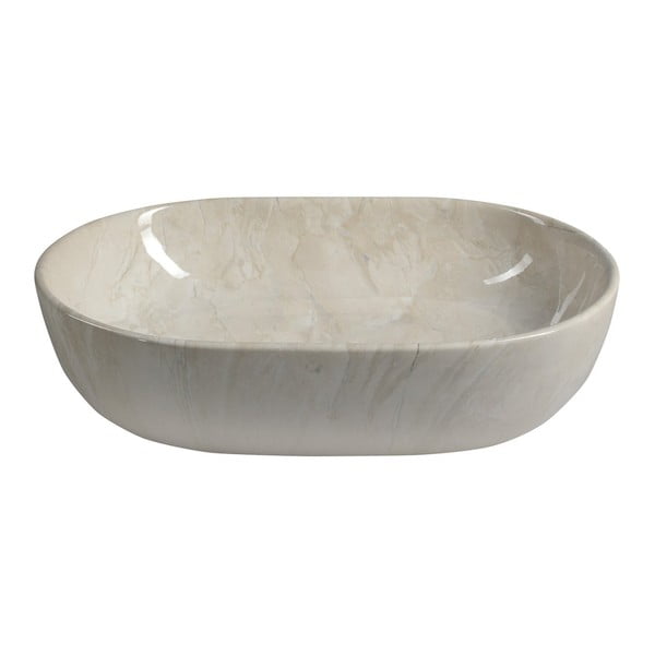 Beež keraamiline valamu 59x42 cm Dalma - Sapho-image-2