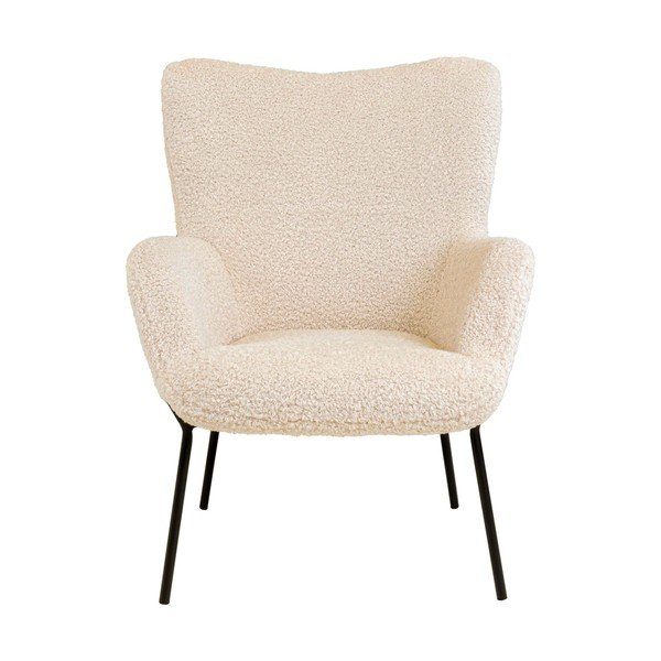 Valge bukleekangast tugitool Glasgow - House Nordic-image-2