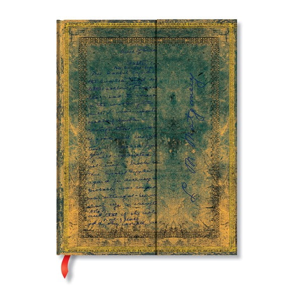 Linkovaný zápisník s tvrdou vazbou Paperblanks Anne of Green Gables, 18 x 23 cm