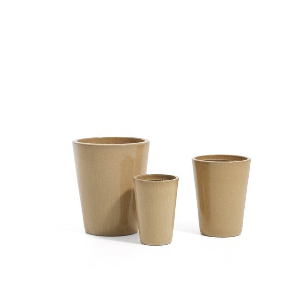 Keraamilised lillepotid komplektis 3 tk ø 47 cm Rotja - Kave Home