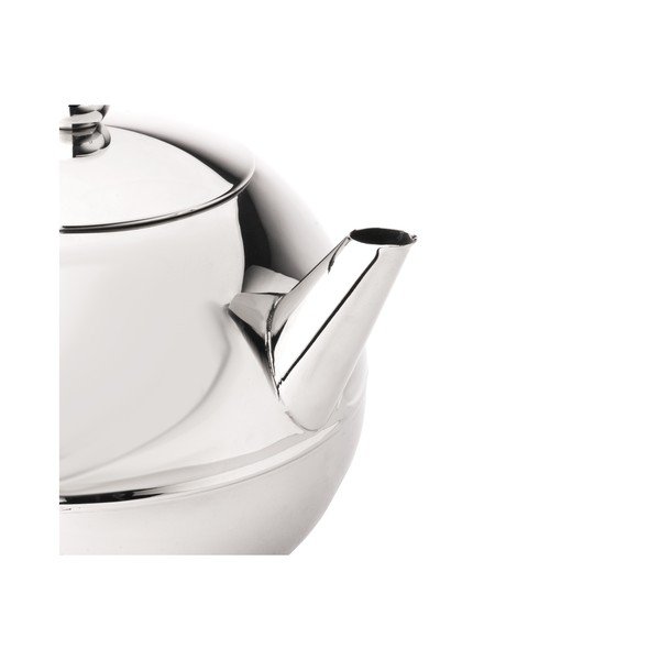 Hõbedane roostevabast terasest teekann 1,2 l Bella Ronde - Bredemeijer-image-3