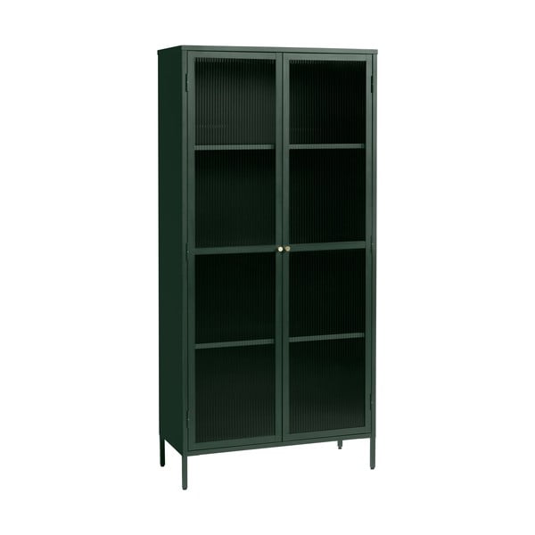 Tumeroheline metallist vitriinkapp 90x190 cm Bronco - Unique Furniture-image-1