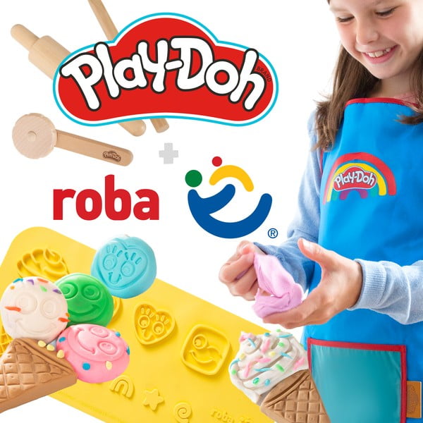 Laste laud 55x55 cm roba x Play-Doh Creative Craft - Roba-image-4