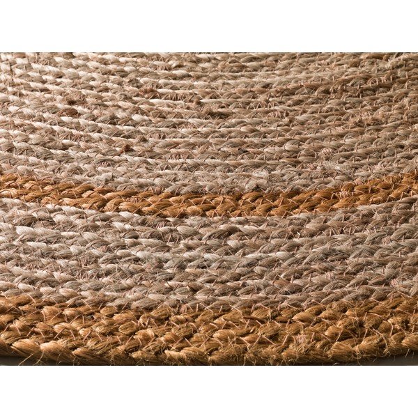 Sinepi-puiduvärvi ümmargune vaip ø 120 cm Mahon - Universal-image-2