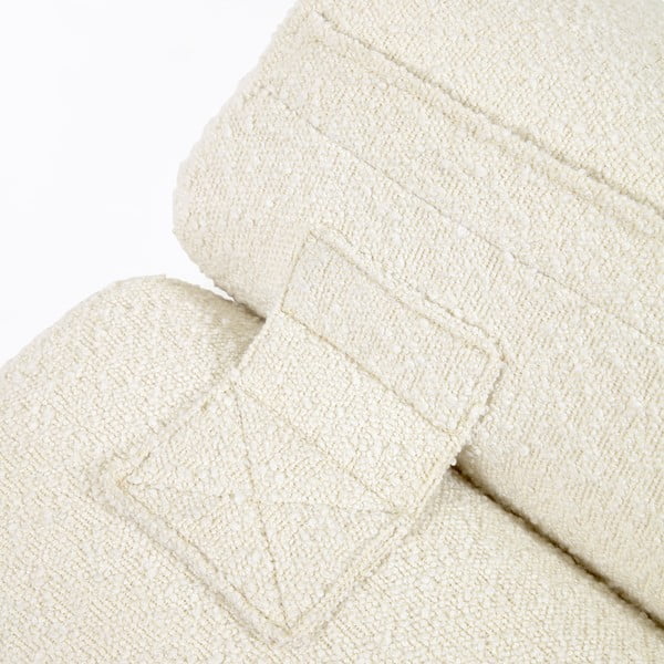 Kreemjas tugitool Club - Kave Home-image-1