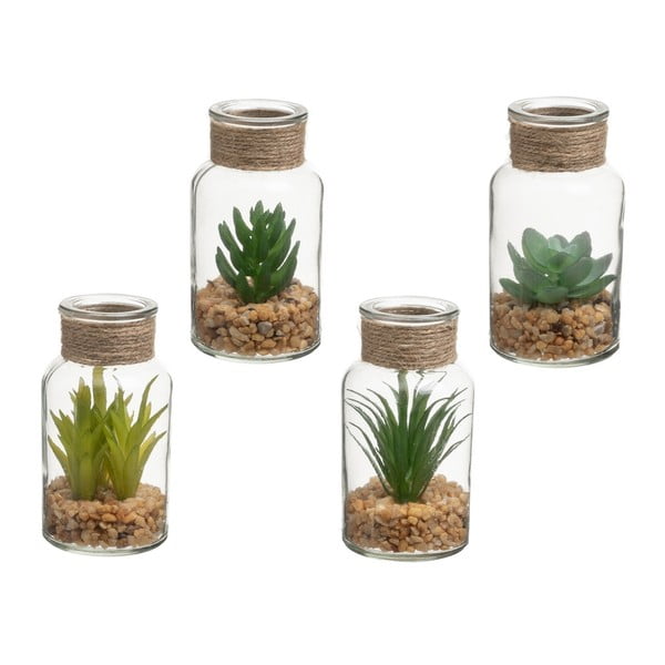 Kunsttaimed 4tk komplektis (kõrgus 12 cm) Cactus - Casa Selección