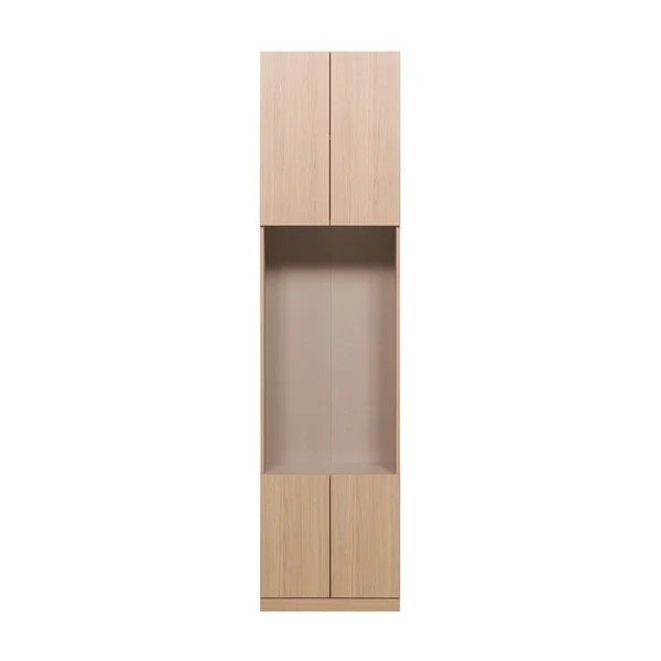 Modulaarne garderoob naturaalses värvitoonis 54x215 cm Build - WOOOD