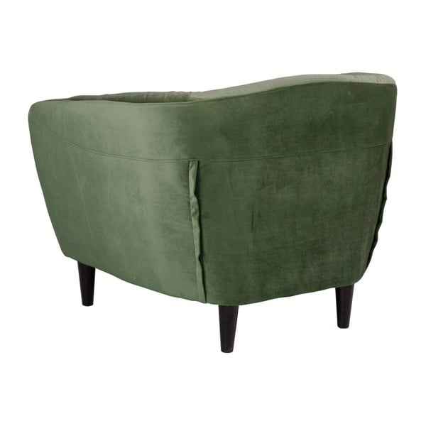 Roheline sametist tugitool Ria - Actona-image-2