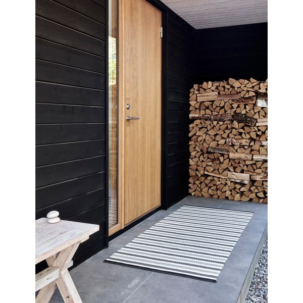 Hall-beež sise/välisvaip 70x120 cm Teo Warm Grey – Pappelina-image-2