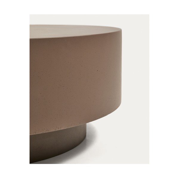 Betoonist ümmargune aiakohvilaud ø 60 cm Garbet - Kave Home-image-4