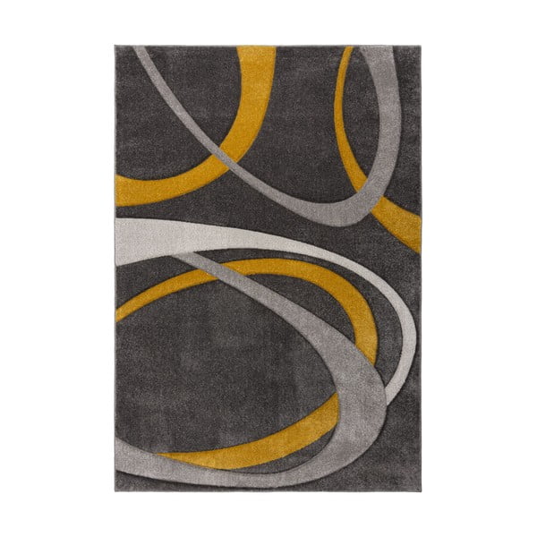 Kollane-hall vaip 160x230 cm Elude Orb - Flair Rugs