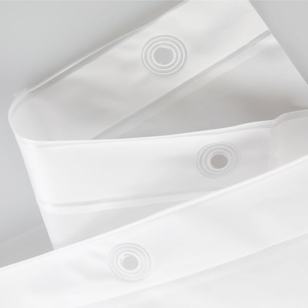 Valge dušikardin PEVA Liner 183x183 cm Peva - iDesign-image-4