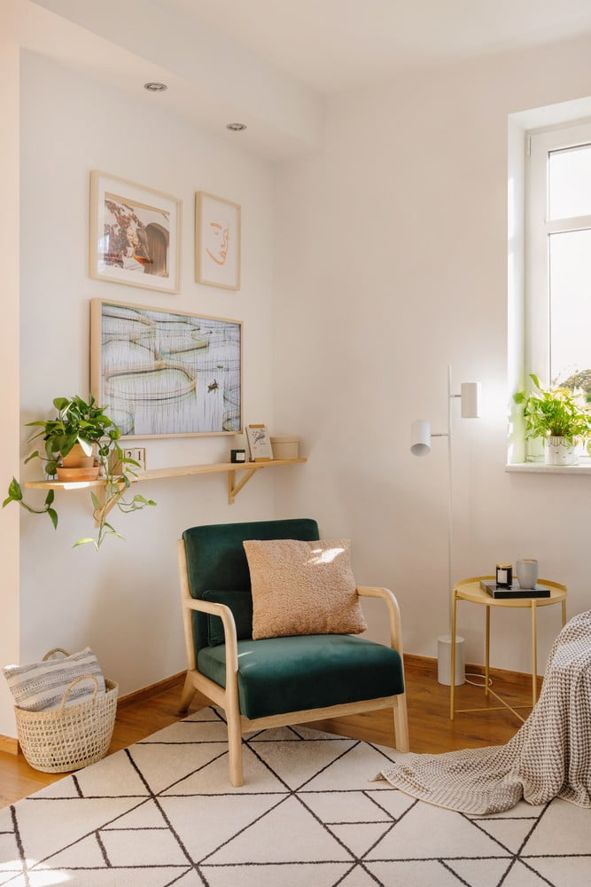 Inspiratsioon: Elutuba, Skandinaavia stiil, Tekstiil