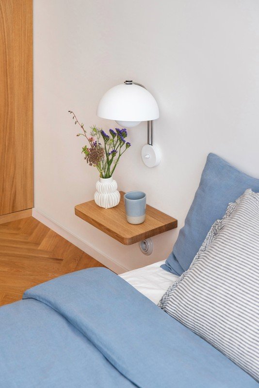 Inspiratsioon: Magamistuba, Skandinaavia stiil