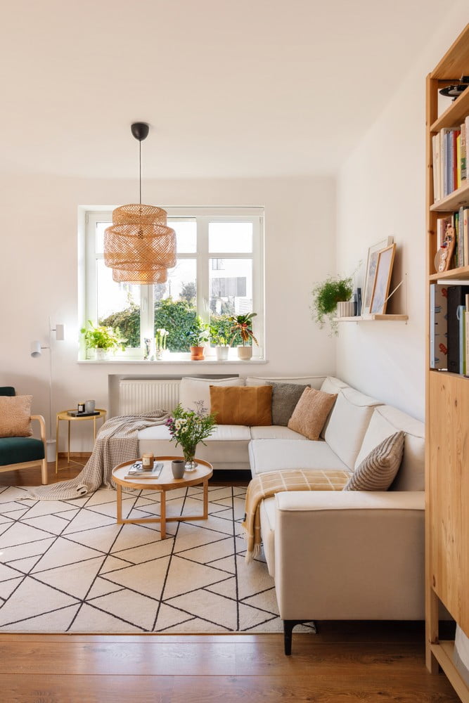 Inspiratsioon: Elutuba, Skandinaavia stiil, Tekstiil