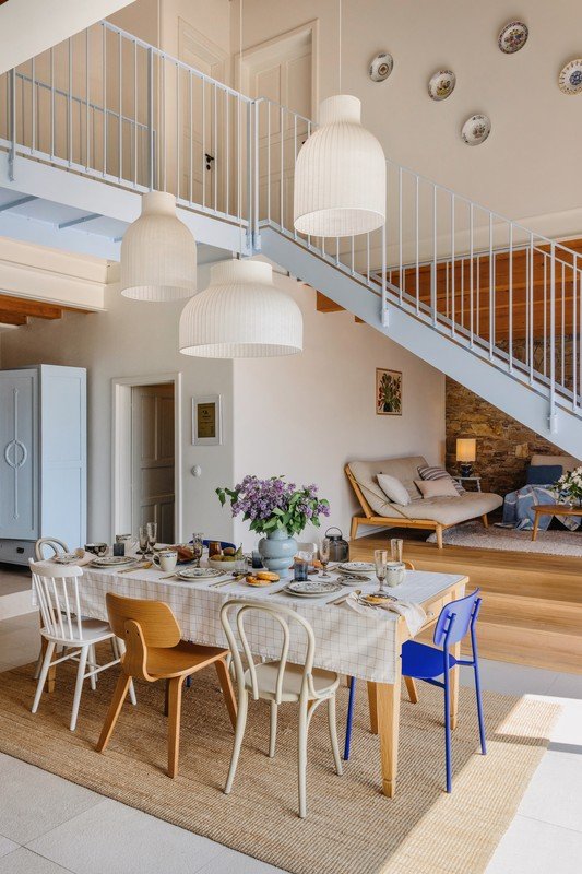 Inspiratsioon: Söögituba, Rustikaalne stiil