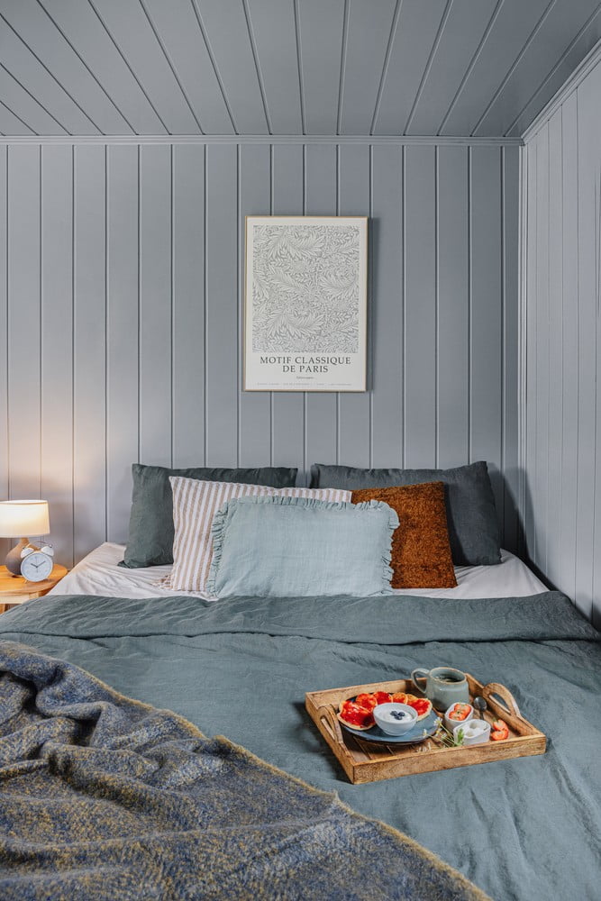 Inspiratsioon: Magamistuba, Rustikaalne stiil, Tekstiil