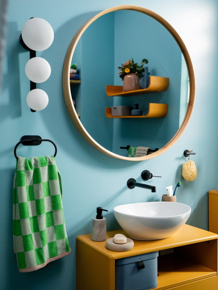 Inspiratsioon: Vannituba, Glamuurne stiil, Tekstiil