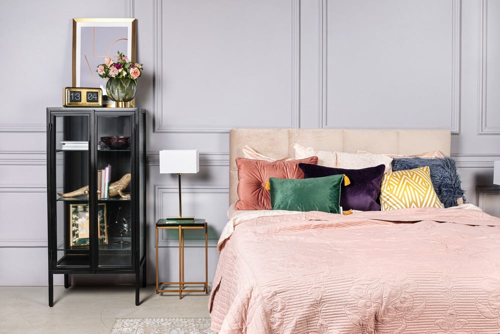 Inspiratsioon: Glamuurne stiil, Magamistuba