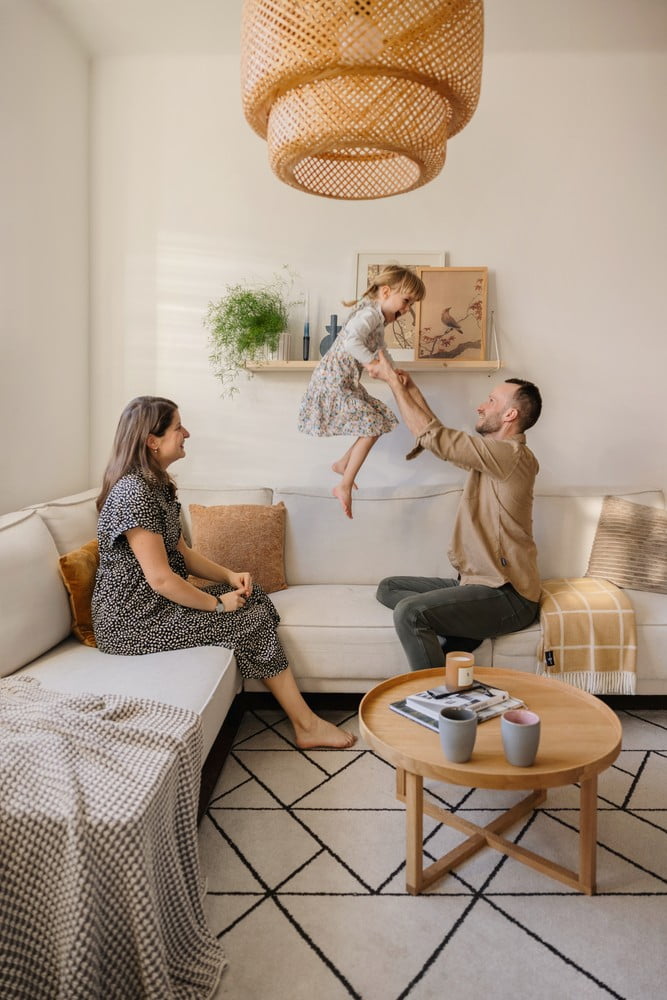 Inspiratsioon: Elutuba, Skandinaavia stiil, Tekstiil