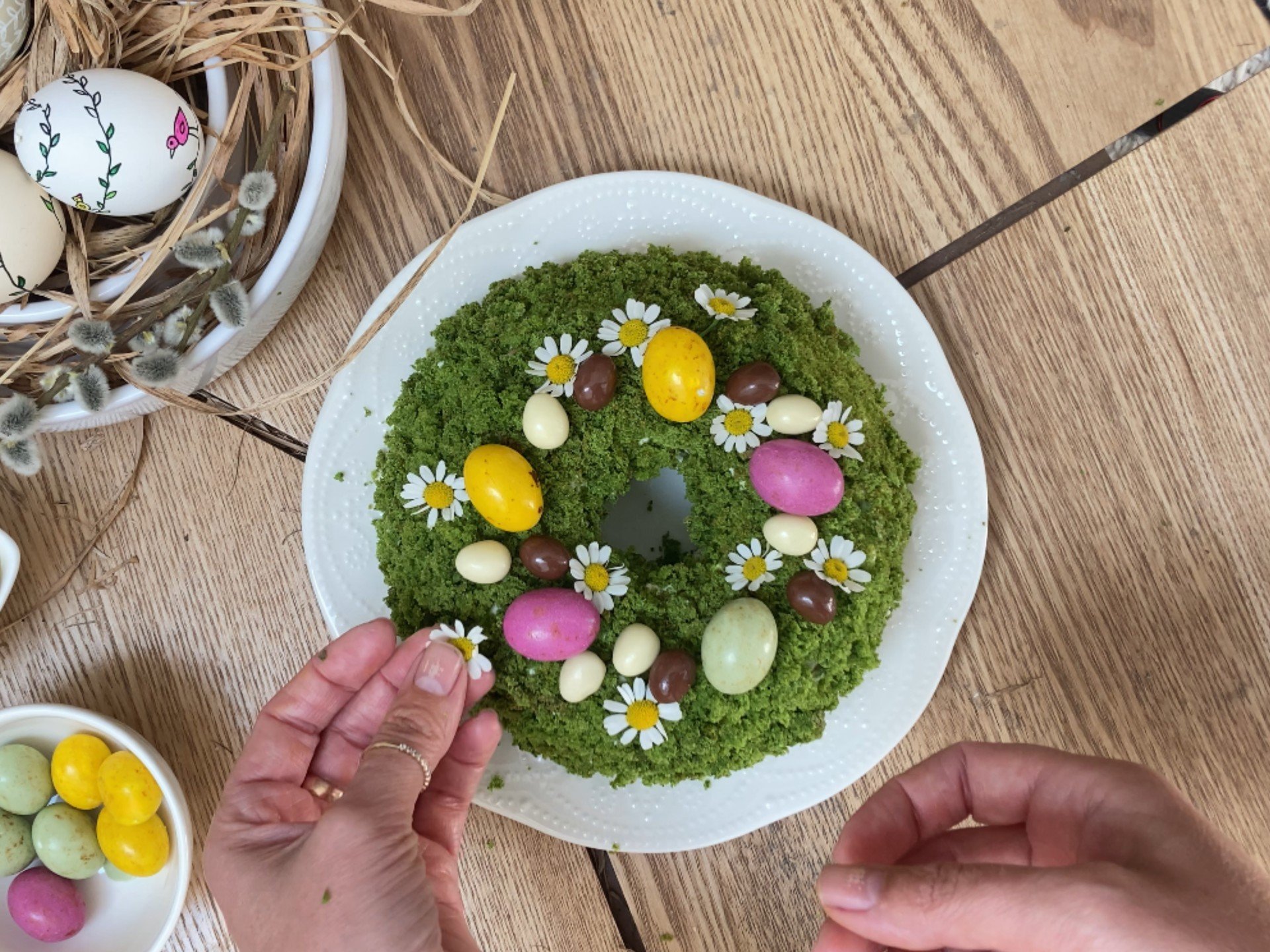 Ebatraditsiooniline pärg – pärjakujuliselt küpsetatud samblakook