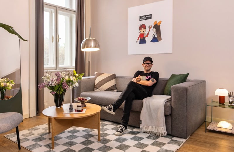 Korterid ja hotellitoad: funktsionaalne, kuid lõbus sisustus