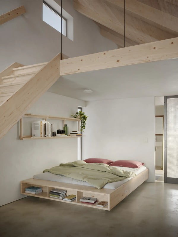 Inspiratsioon: Magamistuba, Skandinaavia stiil