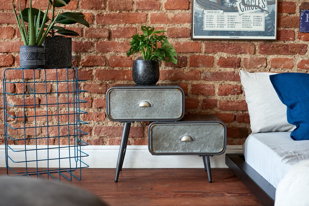 Inspiratsioon: Magamistuba, Industriaalne stiil, Tööstuslik stiil