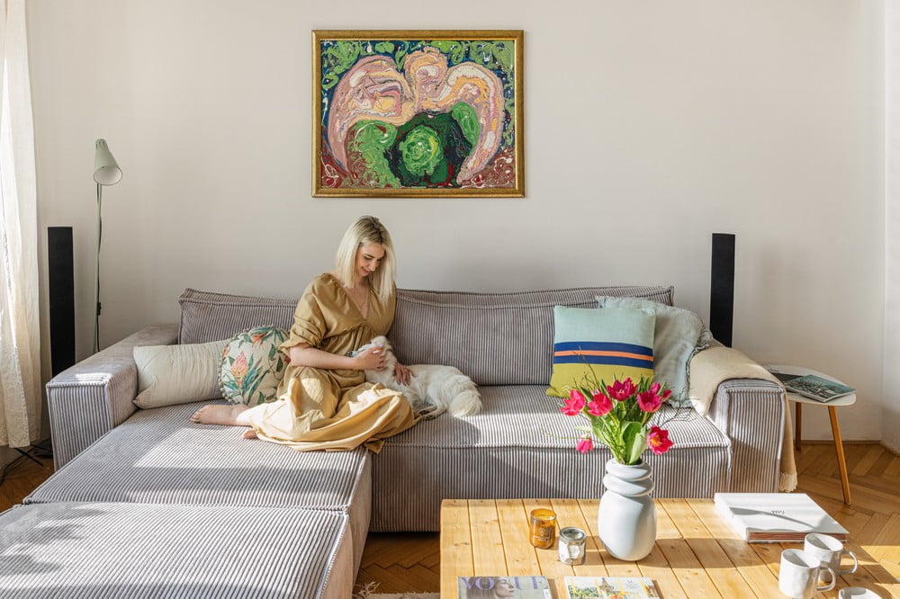 Inspiratsioon: Elutuba, Skandinaavia stiil, Tekstiil