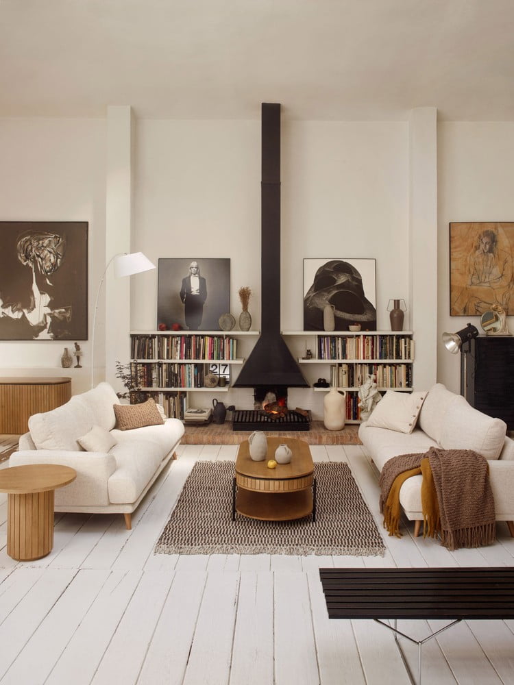 Inspiratsioon: Elutuba, Skandinaavia stiil