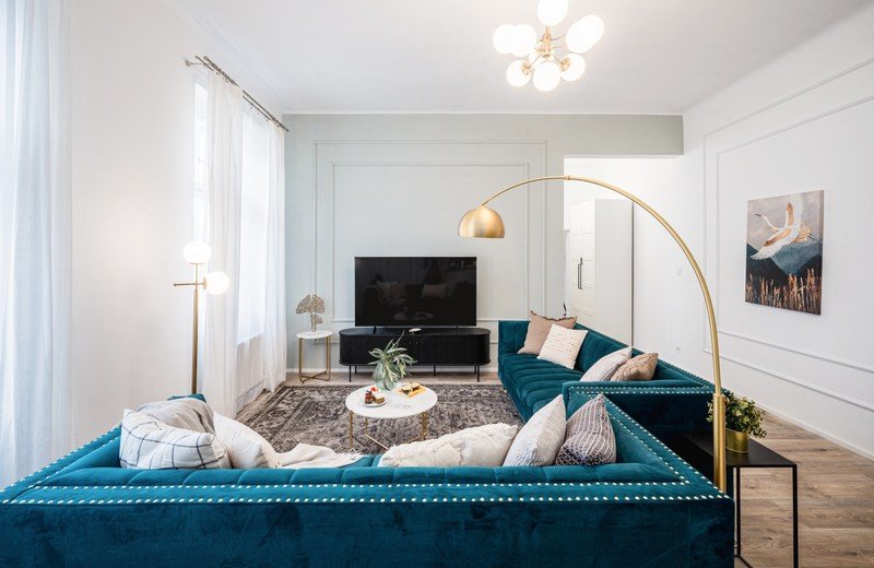 Iseloomuga interjöör: lühiajaliseks üüriks mõeldud korter