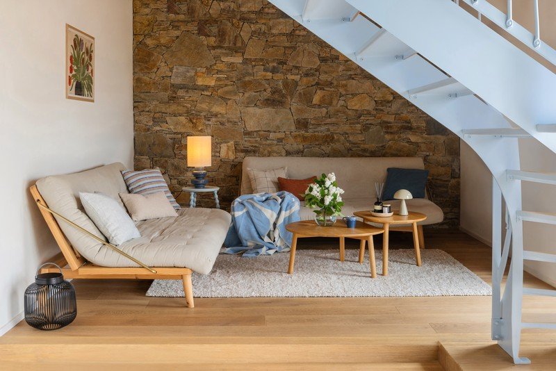 Inspiratsioon: Elutuba, Rustikaalne stiil