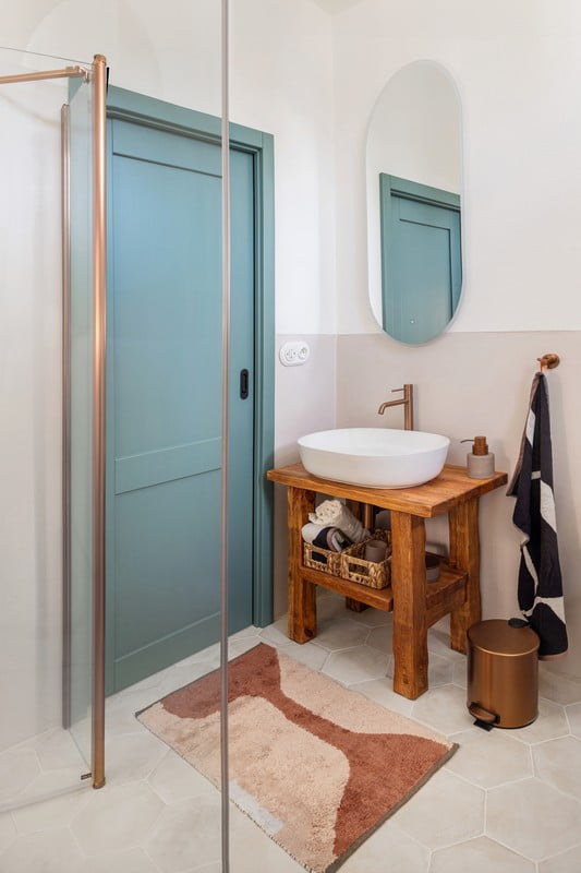 Inspiratsioon: Vannituba, Rustikaalne stiil